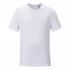 T-shirts pour hommes Hommes Casual Solid Tops Tees Femmes Vêtements Imprimer Po Personnalisé Top Qualité Coton À Manches Courtes Tee