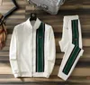 Men's Tracksuits designer Roman cotton casual sportswear men fashion two-piece large size trend SLZZ