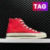 Taylors Tuval Sıradan Ayakkabı Yüksek Yıldız 70 Erkek Kadın Klasik Ayakkabı Daireleri Platform Sneaker Ox Beyaz Hi Parşömen Ayçiçeği Burgundy Emaye Kırmızı Pembe Düz Sneaker