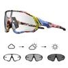 Eyewear extérieure Kapvoe Pochromic Sports Lunes à vélo pour hommes Femmes Mtb Mountain Road Bicycle Eyewear Cycling Sunglasses Ciclismo 230309