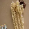 Decorative Flowers Artificial Flower Orchid String Silk Wedding Rattan Plant Wall Hanging Home Decoration Wholesale