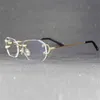 2024 Designer di lusso maschile occhiali da sole femminile Vintage Piccadilly Clear Glasses Frame prescrizione Trendy Occolli unici Lettura Computer Women Menkajia