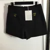 23SS Designer Brand Women Shorts xioxiang логотип логотип поддельный карман с высокой талией шорты летние горячие брюки с высокой талией высокая тонкая женская одежда A1