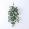 Decorative Flowers Home Garland Hanging Silk Ivy Bouquet Artificial Plants Eucalyptus Leaves Fake Plant