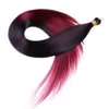 Hair pieces Long Straight Synthetic Bulk Hair Extensions 22Inch High Temperature Hair Bundles For Braiding Crochet Hair Black Brown Burgundy 230310