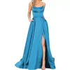 Sukienki imprezowe królewskie niebieskie aksamitne sukienki wieczorowe jedno ramion formalny suknia imprezowa długa sukienka maxi Specjalna okazja Suknie 230310