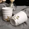 Badtillbehör Set Badrum Tillhandahåller Creative Ocean Shell Lotion Bottle Tandborste Holder Soap Dish Mouthwash Cup Decoration Accessories