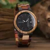 Wristwatches BOBO BIRD Wooden Sunglasses Men Watches Ladies In Suit Present Box Gift Wood Quartz Wristwatch Male Relojes Para Hombre