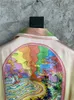 23SS New Casablanca Designer Fashion Classic men and women Shirt Dream Beach Silkworm Silk Color Printed Expensive Summer Fried Street Shirt