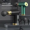 Masajeador de cuerpo completo BASEONFUN Pistola de masaje portátil Pistola de percusión Masajeador para el cuello del cuerpo Tejido profundo Relajación muscular Gota Alivio del dolor 230310