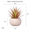 Decorative Flowers Artificial Succulent Bonsai Creative Ornaments For Home Table Garden Decoration Simulated Plants With Pot Decor Gift