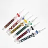 Mini HOOKAHS Nector Colored Pen Style Nectar Straight Tube Pyrex Glass Oil Burner Pipes Smoking Accessories Dab Straw oil rig