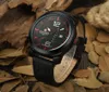 Wristwatches Selling Fashion MEN'S Watch Leather Belt Quartz Waterproof Calendar