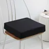 Cushion/Decorative Pillow Memory Foam Cushion Square Sponge Seat Mat Solid Color Non-Slip Seat Cushion Chair Back Cushion Dual-Use Soft Protect Hips Mats 230311