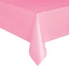 Table Cloth Wegwerp Plastic Tafelkleed Bruiloft Verjaardagsfeestje El Thuis Tafel Cover Leveranties Rechthoekige 137 183Cm