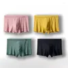 Underpants Men's Underwear Modal Large Size Boxer Shorts Seamless Breathable Ultra-fine Sexy Comfortable