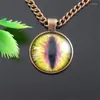 Цепочки модные украшения с длинным цепным ожерельем последнее частное дизайнер драконов глаз для подвесной жемчужины, покрытая ладья