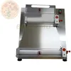 Commerciële Elektrische Deeg Persmachine 10-40 cm Rvs Automatische Pizza Persmachine Bakkerij Deeg Roller Machine
