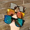 UV400-Sonnenbrille für Kinder safilo eyewear Coole Jungen-Mädchen-PC-Rahmen Cat-Eye-Design Mode Sonne UV400-Schutz Ovale Brille