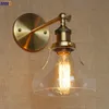 Wandlamp IWHD Antieke Vintage Retro Lights Bar Coffe Silver Glass Industrial Edison SCONCE WANDLAMP LED Trap Licht