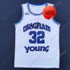 2022 Byu Brigham Young Cougars 농구 유니폼 NCAA 대학 Jimmer Fredette Alex Barcello Te'jon Lucas Spencer Johnson Gavin Baxter Caleb