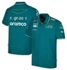 Polo de course F1, T-shirt à manches courtes de l'équipe d'été avec personnalisation