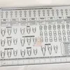 Nail Practice Display 3D Nail Art Display Training Practice Sheets Tovaglietta Silicone UV Acrilico Unghie Modello di progettazione Adesivo di apprendimento Strumenti per manicure 230310