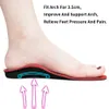 Аксессуары для обуви 3Angni Ortic тяжелые плоские ноги стельки артируйте поддержание обувь единственная вставка ортопедическая боль в больной боли подорендовое фасциит мужчина женщина 230311