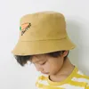 Cappelli a tesa larga Streetwear Cappelli a secchiello Panama Bambini Bambini Outdoor Summer Reversible Bucket Hat Boy Girl Cartoon Cappello da pesca P230311