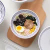 Bowls Tableware Japanese Thickened Melamine Bowl Ramen Soup