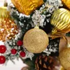 Décoration de fête boule de noël arbre pendentif suspendu année boîte Navidad 2023 cadeau