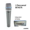 Microfones microfone beta57a de alta qualidade tom tambr tambor micro profissional supercardioid dinâmico instrumento beta wired mic for sh dhtjn