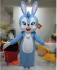 Wielkanocna pianka króliczka kreskówka Mascot Mascot Plush Christmas Fancy Dress Halloween