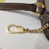 Luxe ontwerper Bag Ophidia Dubbele letter G Mini vintage portefeuilles met rieme sleutelring binnen af ​​bevestigbaar aan Big Bag Ladies Cross Body Bags