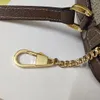 Luxury Designer Bag Ophidia Double Letter G Mini Vintage Plånböcker med rem nyckelring inuti fästen till Big Bag Ladies Cross Body Påsar