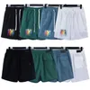 designer men shorts version Meichao Rabbit New Amirs Tassels Printed Men's Women's Sports Quick Shorts wonmen men shorts