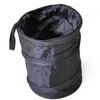Interiörstillbehör Bil Trash Can Waterproof Bag Organizer Storage Box Rubbish Bin Case Garbage Påsar Pocket Auto