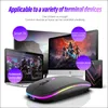 X15 Wireless Mouse Bluetooth-compatibel 5,0 1600 DPI LED-achtergrondverlichte stille 2,4 GHz USB Oplaadbare draadloze muis voor laptop-pc