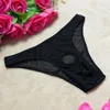 Underpants Men Open Front Pouch Style Sexy Lingerie Underwear Briefs Hollow Out Fetish Hole Male Panties Exotic Shorts