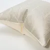 Cushion/Decorative Pillow DUNXDECO Luxury Ivory Geometric Art Cushion Cover Decorative Pillow Case Modern Simple Stripe Sofa Chair Bedding Coussin 230311