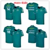 Men kids T-Shirts Aston Martin Jersey T-shirt AMF1 2022 2023 Official Mens Fernando Alonso T-Shirt Formula 1 Racing Suit F1 Shirt MOTO Motorcyc Tees 0228H23 S-5XL