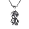 Pendant Necklaces Vintage Hip Hop Cartoon Doll Accessories Fashion Retro Men's Three-dimensional Cool Men Necklace