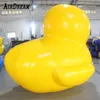 Modelo de pato amarelo gigante inflável flutuante promocional de venda imperdível de alta qualidade 1,5/3/6/8 m de altura para publicidade