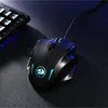 n Impact M908 Wired Laser Gaming Mouse 12400 DPI com 19 botões programáveis ​​e RGB LED alta precisão para MMO