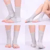 Ankle Support 124 Pairs Bamboo Compression Foot Sleeve for Men Women Ankle Socks Ankle Warm Fitness Support Wraps 230311