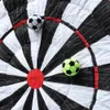 PVC Red opblaasbaar voetbal Dart Board Football Doel voor het schieten van sportspelapparatuur