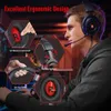 Wired Gaming Headset Gamer E900/E900 Pro 7.1 Surround Gaming Headphones For PC/PS4/PS5/Xbox One with Noise-Cancelling Mic