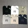 Hochwertige FOG-Herren-T-Shirts, Designer-Kurzarm-T-Shirt mit Rundhalsausschnitt, modisches 3M-reflektierendes Dazzle-FG-Alphabet-Druck-T-Shirt, lockere Herren-Damen-T-Shirts S-5XL