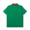 1 Nueva Moda Londres Inglaterra Polos Camisas Diseñadores para hombre Polos High Street Bordado Impresión Camiseta Hombre Verano Algodón Camisetas casuales # 101