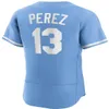 7 Bobby Witt Jr. Baseball Jersey 16 Bo Jackson 5 George Brett 13 Salvador Perez City Brady Singer 2 Michael A. Taylor 17 Hunter Dozier Zack Greinke Pratto